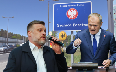 Adrian Zandberg ostro krytykuje działania rządu w sprawie granicy z Niemcami